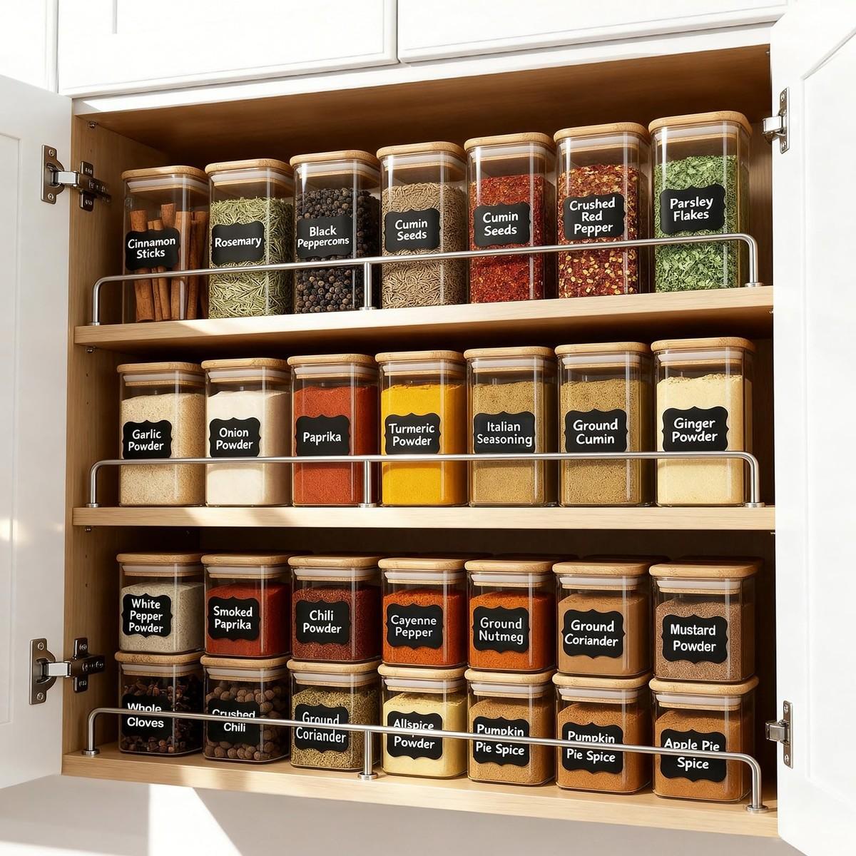 How to Organize Spices So You Can Actually Find What You Need