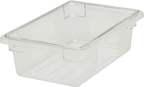 Rubbermaid Commercial Products Polycarbonate Food Storage Box/Tote, 3.5 Gallon, Clear, for Restaurant/Kitchen/Cafeteria - Image 3