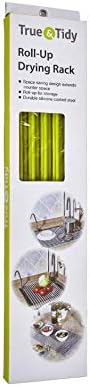 True & Tidy, Multi-Purpose Over the Sink Roll-Up Drying Rack, DR-881, Lime - Image 8