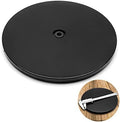 Jersvims 8 Inch Acrylic Turntable Platter, Black Turntable Organizer Round Rotating Plate for Kitchen Pantry Cabinet Desk Rack Spice Cake Cookie Decorating | Round Rotating Plate, For Kitchen Pantry Cabinet Desk, Turntable Organizer, Spice Cake Cookie ... by Jersvimc