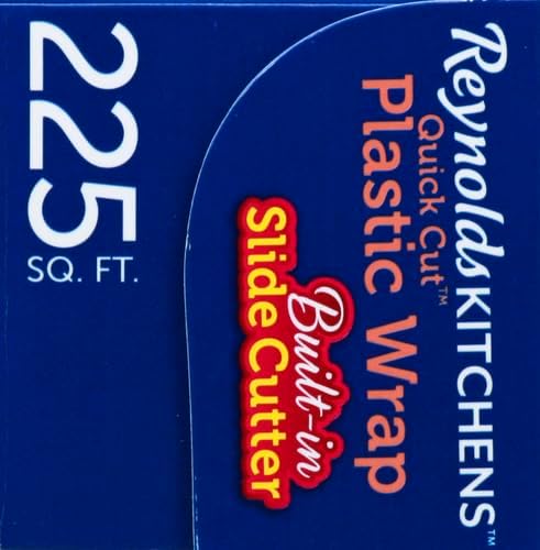 Reynolds Plastic Wrap, 225 Square Feet | Quick Cut | Pack of 2 - Image 11