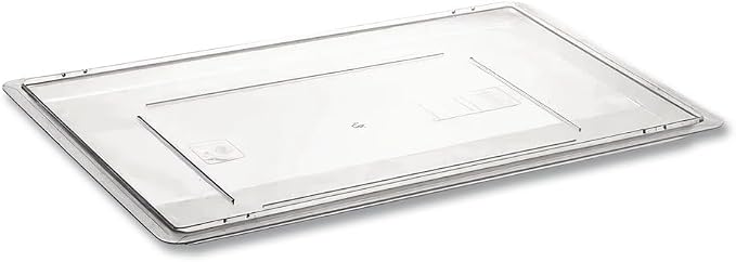 Rubbermaid Commercial Products Food Storage Box Lid for 8.5, 12.5, 16.5, and 21.5 Gallon Sizes, Clear - Image 3