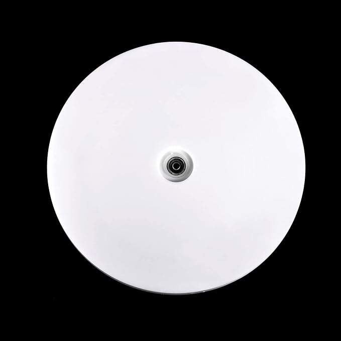 MECCANIXITY 7inch Rotating Swivel Stand with Steel Ball Bearings Lazy Susan Base Turntable for Kitchen Corner Cabinets, White - Image 4