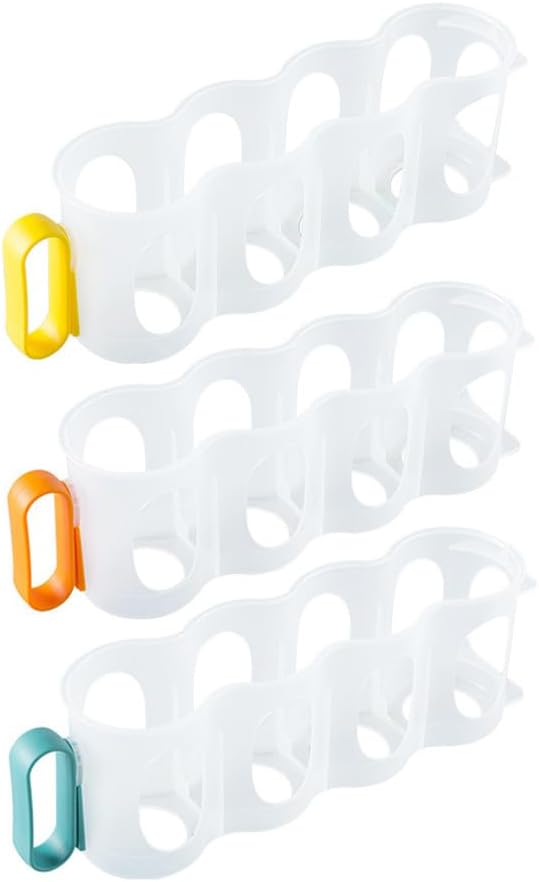 SEWACC 3pcs Can Organizer For Refrigerator Soda Can Holder Fridge Drink Dispenser Beverage Storage For Kitchen Home Use by SEWACC