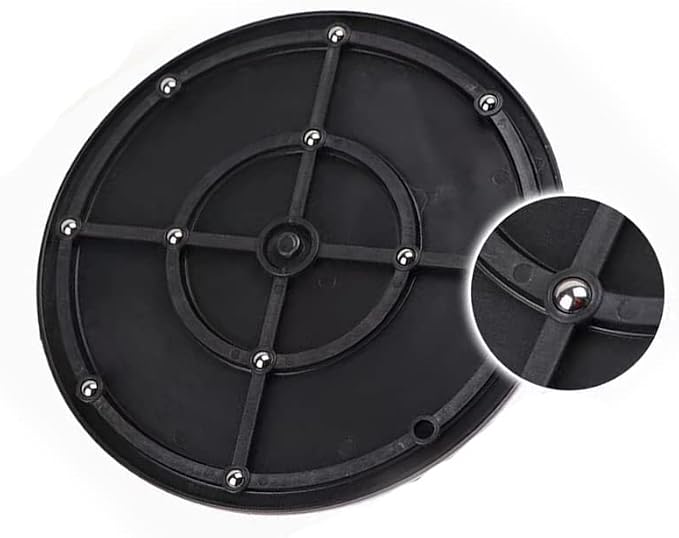 Heavy Duty Rotating Swivel Stand with Steel Ball Bearings - Lazy Susan Spray Paint Turntable for Flat Panel Monitors, Potted Plants,TV's, Sculpture, Speakers (10 inch-2pack) - Image 5