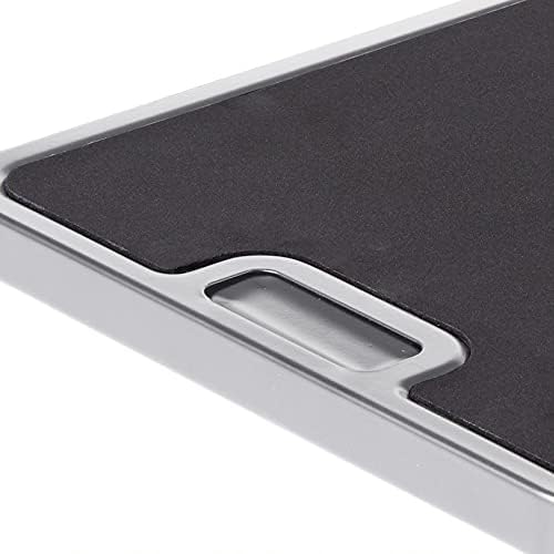 Nifty Medium Appliance Rolling Tray - Silver, Home Kitchen Counter Organizer, Integrated Rolling System, Non-Slip Pad Top for Coffee Maker, Stand Mixer, Blender, Toaster - Image 8