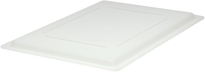 Rubbermaid Commercial Products Food Service Bus/Utility Tote Box Lid for 2-5 Gal Containers, White by RubbermaidCommercialProducts