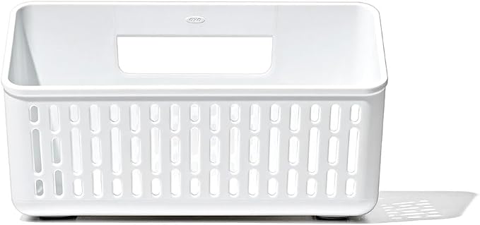 OXO Good Grips Produce Saver – Crisper Basket, 4.15 x 9.2 x 5.05 in, White - Image 4
