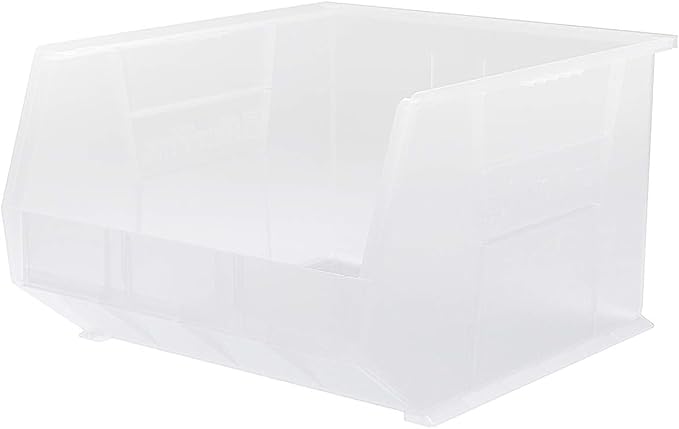Akro-Mils 30270 AkroBins Plastic Storage Bins, 18"x16"x11", Clear, 3-Pack | Space-Saving Stackable Bins for Garage, Pantry, Craft Organization - Image 11
