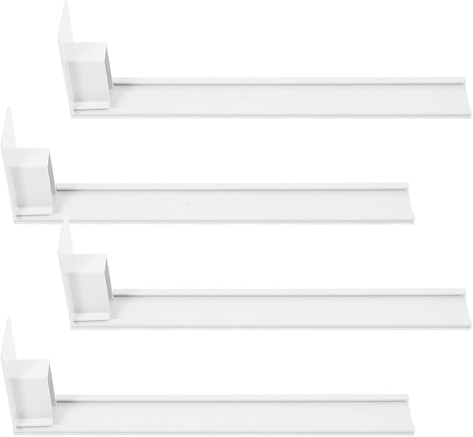 Homoyoyo 4pcs Beverage Organizer Shelf Pusher Glide Shelf - Smooth Spring Loaded Drink Dispenser for Supermarket Convenience Store Shelves Cooooler DisplayAdjustable Auto-Push Device by Homoyoyo