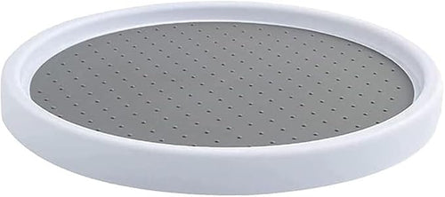 10 Inches Lazy Susan Turntable, Pantry Organizers and Storage Spice Rack Can Organizer for Kitchen Cabinet Fridge, Decorative Tray for Fruit, Corner Cabinet Pantry Bathroom Cosmetic Farmhouse by Himilucky