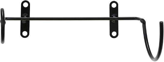 Hipiwe Pack of 6 Wall Mounted Wine Racks - Red Wine Bottle Display Holder with Screws, Metal Hanging Wine Rack Organizer for Beverages/Liquor Bottles Storage - Image 8