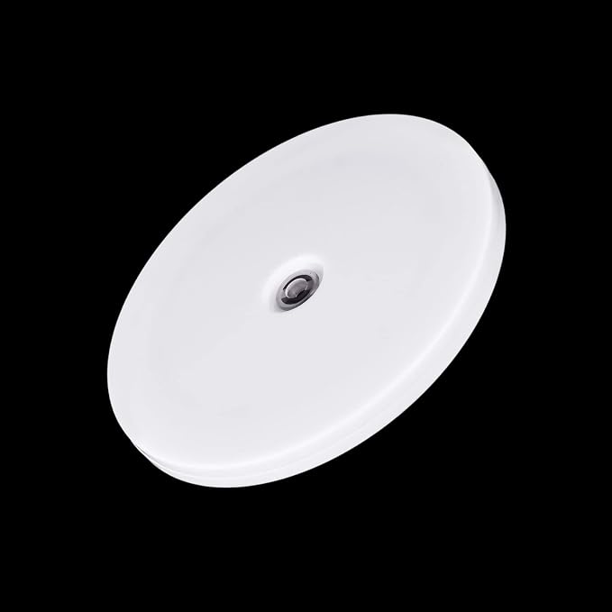 MECCANIXITY 6inch Rotating Swivel Stand with Steel Ball Bearings Lazy Susan Base Turntable for Kitchen Corner Cabinets, White - Image 3