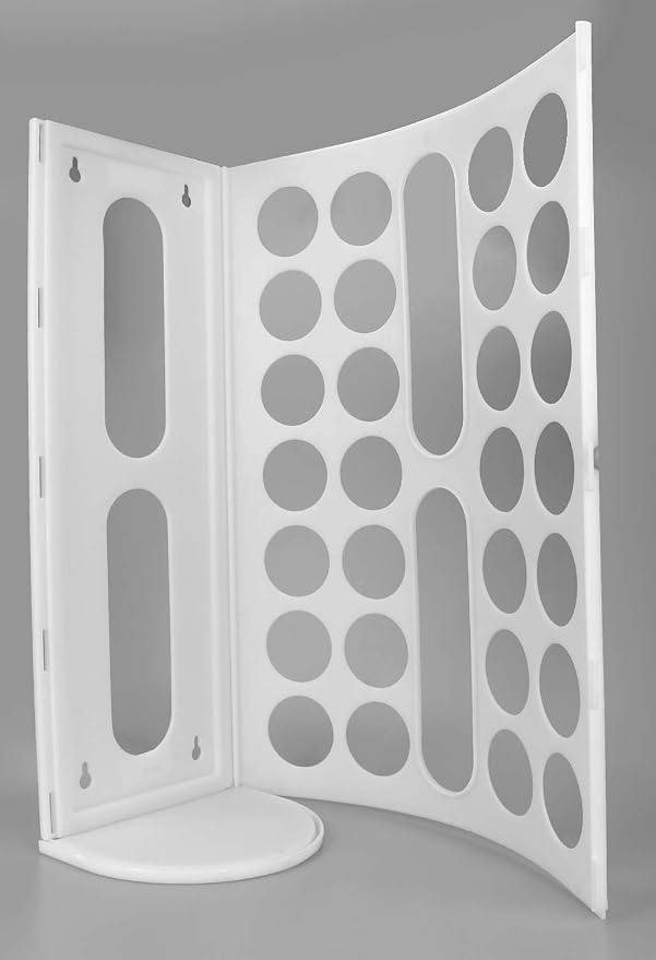 Lunies Plastic Bag Holder for Grocery Bags，Large Capacity Plastic Bag Dispenser, Multiple Grocery Bag Storage Organizer, Wall Mount Kitchen Trash Bag Holder(White,1 pack) - Image 3