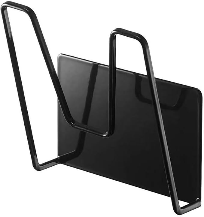 Magnetic Pot Lid Holder, 2 Pack Metal Pot Lid Rack for Refrigerator, Moveable Pot Lid Organizer Magnetic Shelf, Kitchen Organizers and Storage for Cutting Board, Baking Tray - Image 7