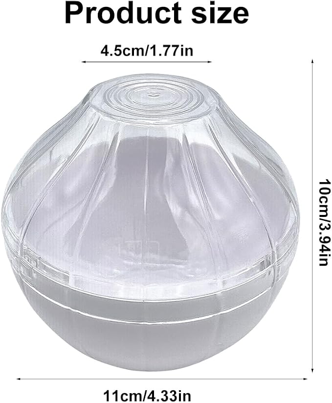 Onion Storage Container,Reusable Fruit and Vegetable Shaped Savers with Transparent lid for Fridge Vegetable Crisper Makes Food Stays Fresh Longer - Image 2
