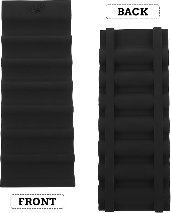 MAGICLULU Beer Cushion Refrigerator Organizer 2 Pack - Non-Slip Stackable Fridge Drink Storage Pads for Beer Soda Cans - Kitchen Pantry Freezer Beverage Storage Solution - Image 4