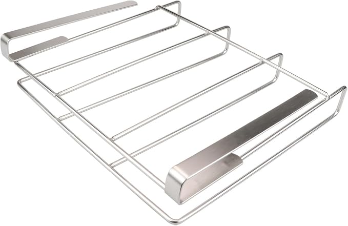DOERDO Stainless Steel Hanging Chopping Board Rack Kitchen Organizer Metal Stand, Cutting Board Rack, Sliver, 10.4x9.8Inch by DOERDO+DD