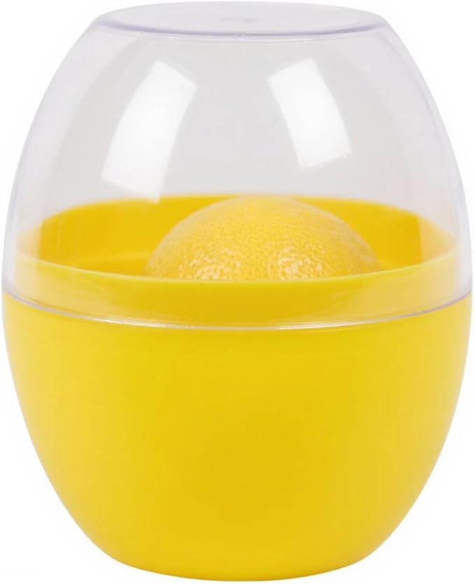 Onion Storage, Avocado Saver Keeper, Reusable Tomato Lemon Holder | Fruits and Vegetables Storage Container with Clear Lid (Lemon Saver) by Unknown