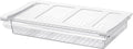 Pull-Out Fridge Drawer Organizer - Under Shelf Storage Bins for Cheese Slices, Deli Meat & Small Items - Space Saving Refrigerator Organizer (2" Height x 12.7" Width) by Bronkeeper