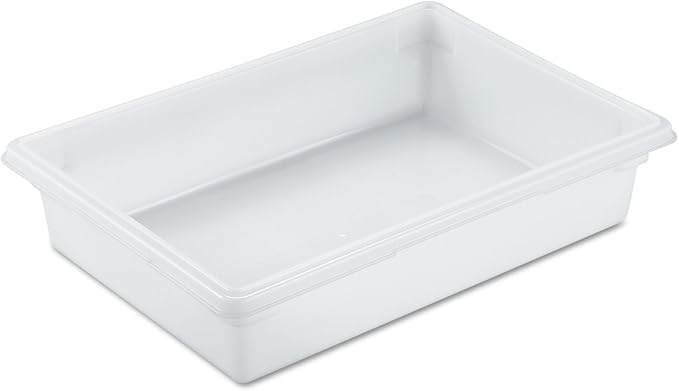 Rubbermaid Commercial Products Food Storage Box, 8.5 Gallon Capacity, White, for Restaurant/Kitchen/Cafeteria by RubbermaidCommercialProducts
