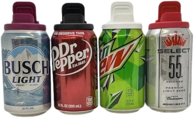 Can Cover, 4 Pack, Assorted Colors - Image 4