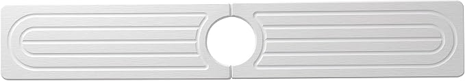 Diatomite Faucet Mat for Kitchen Sink, Quick-Dry Stone-Like Sink Mat, Flat Lay Absorbent Countertop Drying Mat for Faucet Area, Hard Diatomite Mat, White, 23.6 x 4 in - Image 8