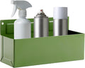 Magnetic Aerosol Spray Can Holder, Magnet Toolbox Bottle Holder, Tool Box Storage Rack for Garage and Home, Craft Workspace, Mechanic Paint Bottle Can Organizer, Green, 3"x8.3" by RechabiteMagneticTools