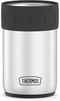 THERMOS Stainless Steel Can Insulator | 12 Ounce | Vacuum Insulated | Sweat-Proof | Pack of 6 by Thermos