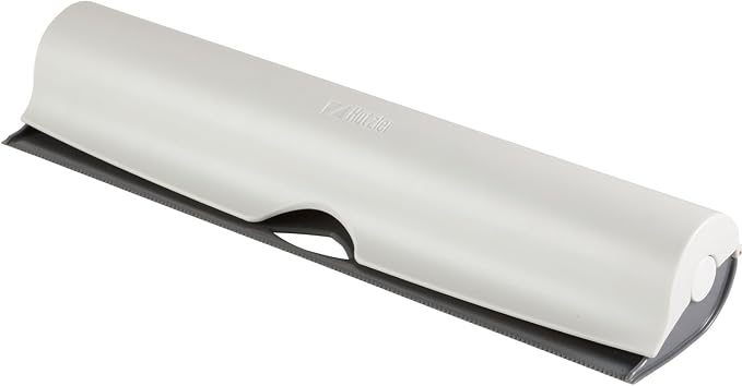 Hutzler Refillable Wrap Dispenser, Gray, 13" x 3.25" x 1.75" by HutzlerManufacturingCo