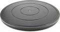 18Inch Lazy Susan Turntable - Heavy Duty Rotating Swivel Steel Ball Bearings - Flat Base Stand for TV/Computer/Monitor/Arts/Crafts/Bonsai/Christmas Tree/Cabinet Organizer(Plastic&Black) by VOLCANOESCLUB