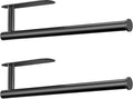 2-Pack Paper Towel Holder for Kitchen, Self-Adhesive & Drilling Mount | Under Cabinet Organizer, SUS 304 Stainless Steel Wall Mounted Rack, Bathroom, RV by Unknown