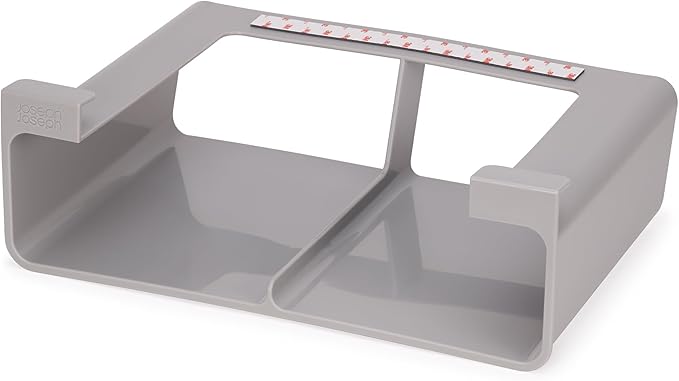Joseph Joseph CupboardStore Under Shelf Storage Film, Foil and Bag Organizer, for Larger Rolls and Boxes, Fits Kitchen Units Over 13 in Wide, Large - Image 2
