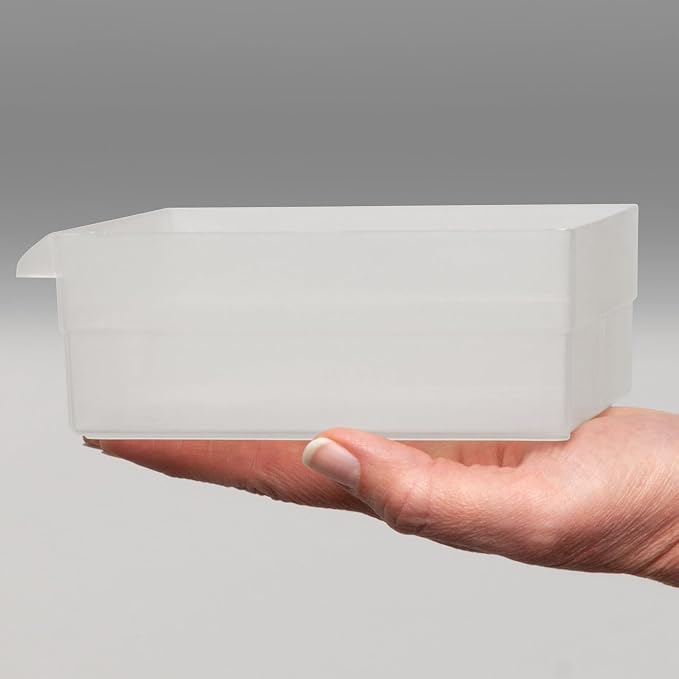 Akro-Mils 44-Drawer Plastic Drawer Storage Cabinet for Garage Organization, Bead Organizer, Building Bricks Storage, Teacher Toolbox, Makeup Organizer, 20-Inch W x 6-Inch D x 16-Inch H, 10144 Red - Image 15