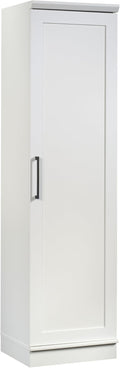 Sauder HomePlus Pantry Storage Cabinet, Soft White | Single Door, Adjustable Shelves, Kitchen Storage Cabinet by SAUDER%C2%AE