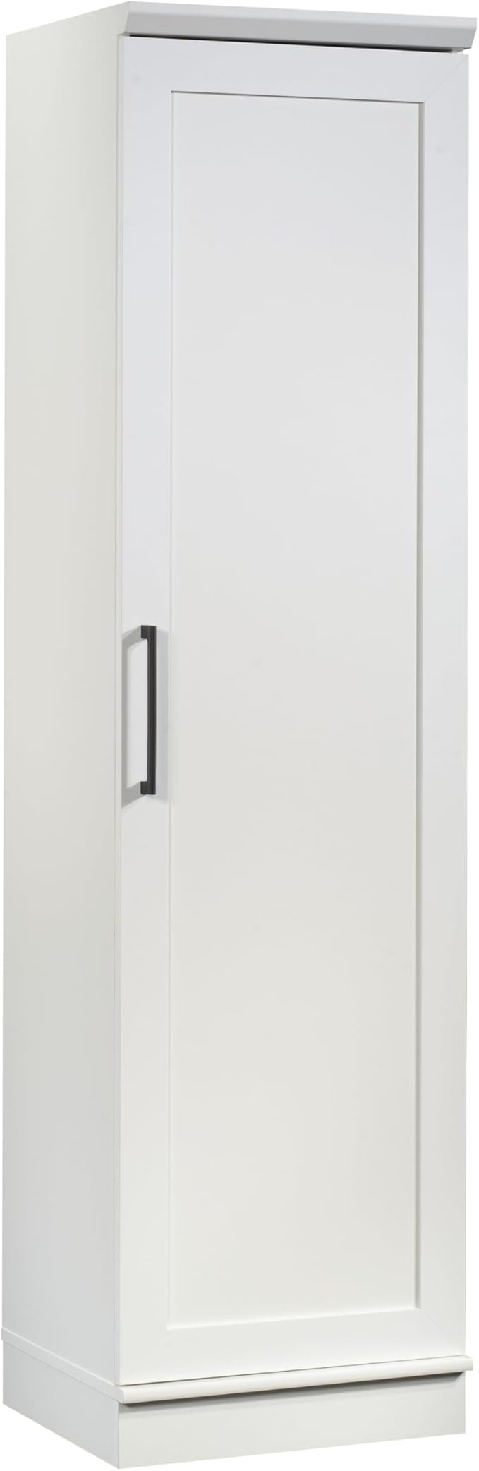 Sauder HomePlus Pantry Storage Cabinet, Soft White | Single Door, Adjustable Shelves, Kitchen Storage Cabinet by SAUDER%C2%AE