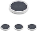 Copco Non-Skid Pantry Cabinet, 9-Inch, White/Gray (Pack of 4) by Copco