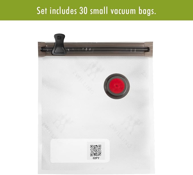 MATERIALS: BPA- free, vacuum bag: plastic (bag, zipper), silicone valve - Image 15