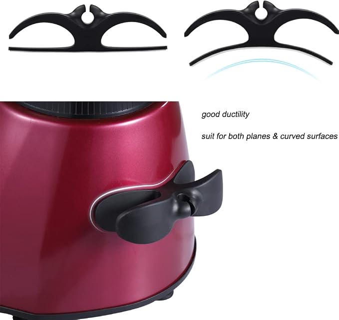 SisBroo Cord Organizer for Appliances, 4PCS Kitchen Appliance Cord Winder Cord Organizers, Cord Holder Cord Wrapper for Appliances Stick on Pressure Cooker, Mixer, Blender, Coffee Maker, Air Fryer - Image 4
