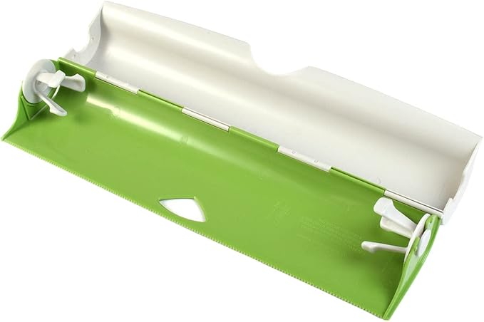 Hutzler Refillable Wrap Dispenser, Gray, 13" x 3.25" x 1.75" - Image 5