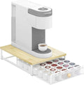 Sedegn Coffee Pod Storage Drawer: Holds 35 K-Cup Pods Coffee Pod Organizer | Sliding Drawer K Cup Holder for Easy Access, Fits Keurig & Coffee Bars, Non-Slip Feet, No Assembly Needed, Natural by sedegnhome