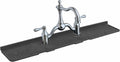 2 Hole Kitchen Sink Splash Guard (22 INCH) Wide-Modern Faucet Mat for Kitchen Sink-Flexible, Durable, Silicone Faucet Splash Guard Grey-Double Handle Faucets with 8” Spacing-Easy to Clean by HomeinBold