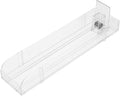 Zerodeko Convenience Store Beverage Pusher Tray Rack Retail Can Organizer for Refrigerator Self Pushing Soda Can Dispenser Dual Sided Design 4CM High Long by Zerodeko