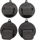 Can Cover - Best Can Cover For Standard Size Soda/Beer/Energy Drink Cans - Made In The USA - BPA-PCB Free - 4 pack (Black) by Beverage+Buddee