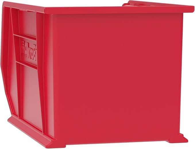 Akro-Mils 30270 AkroBins Plastic Storage Bins, 18"x16"x11", Red, 3-Pack | Space-Saving Stackable Bins for Garage, Pantry, Craft Organization - Image 10