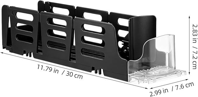 Baluue Drink Organizer for Fridge, Mini Automatic Soda Can Dispenser, Pusher Glide Self-Pushing Drink Holder for Pantry Beverage Cans Refrigerator Storage, Single Row - Image 8