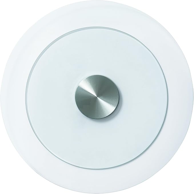 VEVOR 20 in Glass Lazy Susan Turntable, 360° Rotation Round Clear Tabletop Rotating Tray, Tempered Glass Dining Table Centerpiece, Smooth and Silent Spin, for Family Gatherings, Banquets & Weddings - Image 9