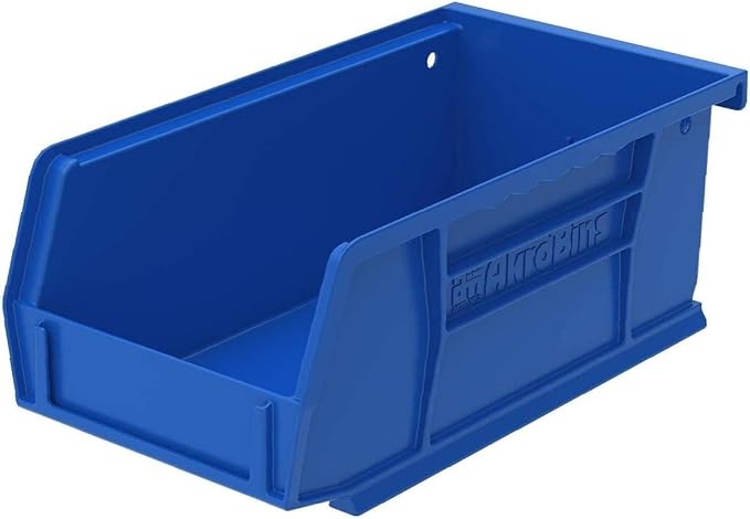Akro-Mils 30220 AkroBins Plastic Storage Bins, 7"x4"x3", Blue, 24-Pack | Space-Saving Stackable Bins for Garage, Pantry, Craft Organization - Image 12