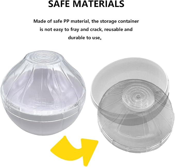 Onion Storage Container,Reusable Fruit and Vegetable Shaped Savers with Transparent lid for Fridge Vegetable Crisper Makes Food Stays Fresh Longer - Image 3