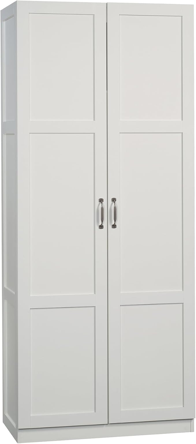 Sauder Select Storage Cabinet/ Pantry cabinets, White finish by SAUDER%C2%AE